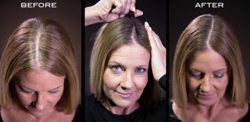 Touch up hairatin