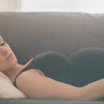 Relax pregnant woman